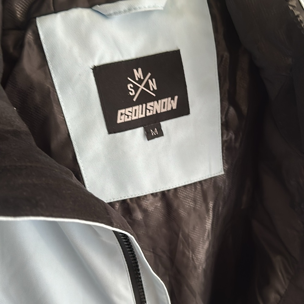 Gsou Snow Windproof Color Patchwork Ski Jacket Co… - image 7